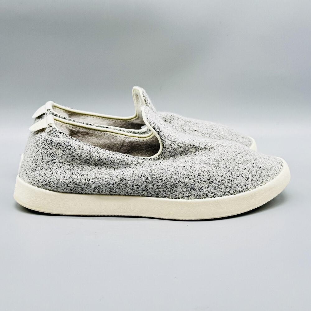 Allbirds Shoes Womens 8 Gray Merino Wool Lounger Slip On Comfort Casual Sneakers